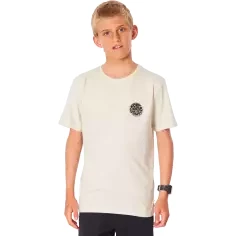 Camisa Rip Curl Wettie logo Beige