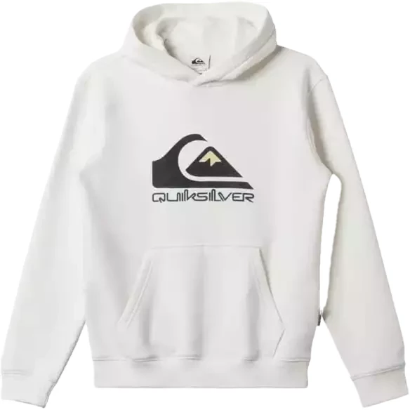 Sudadera Quiksilver big logo Beige Junior