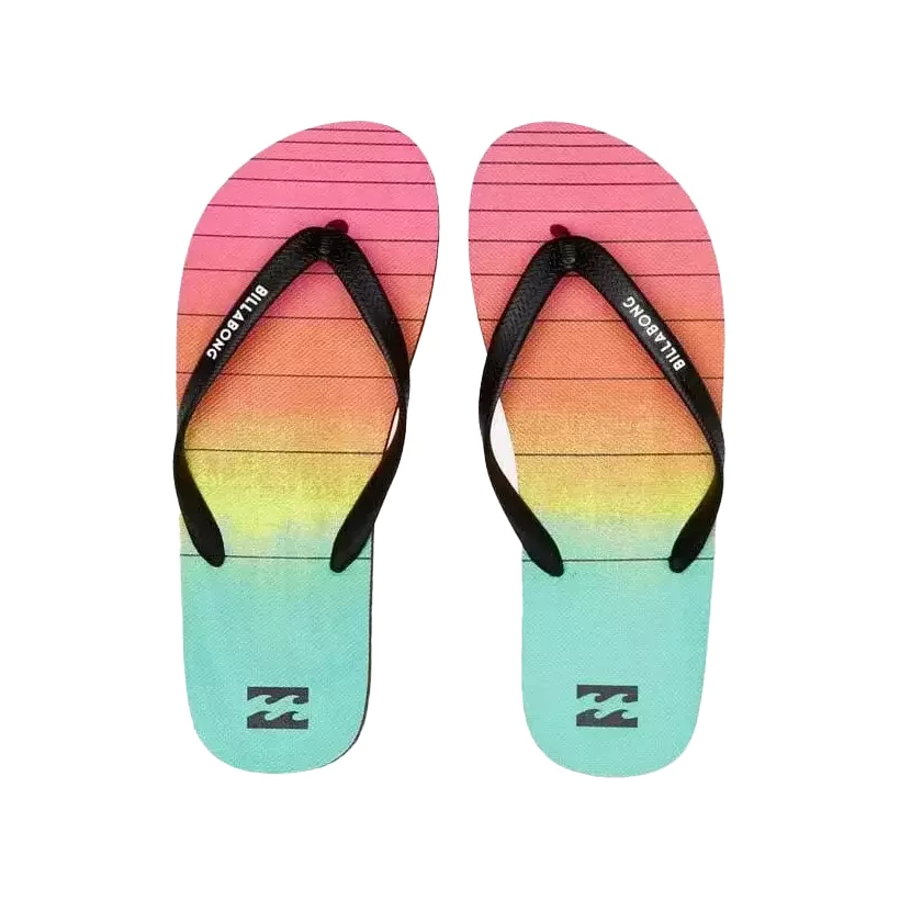 flip flops Billabong Tides Print Boy red