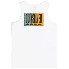Camiseta quiksilver Long Fade White Junior 2
