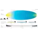 Surfbrett Torq Summer TEC EPOXY Green