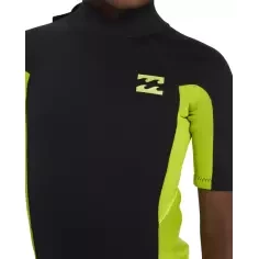 Traje neopreno Billabong Foil 2/2mm Toddler Fluro Lime 2