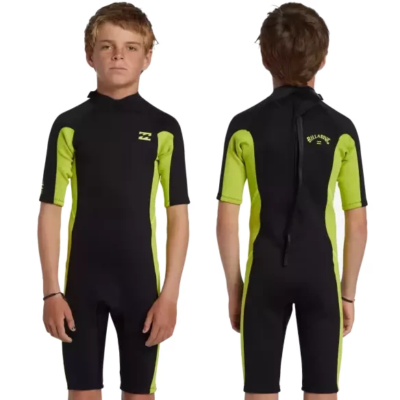 Traje neopreno Billabong Foil 2/2mm Flat Lock Fluro Lime