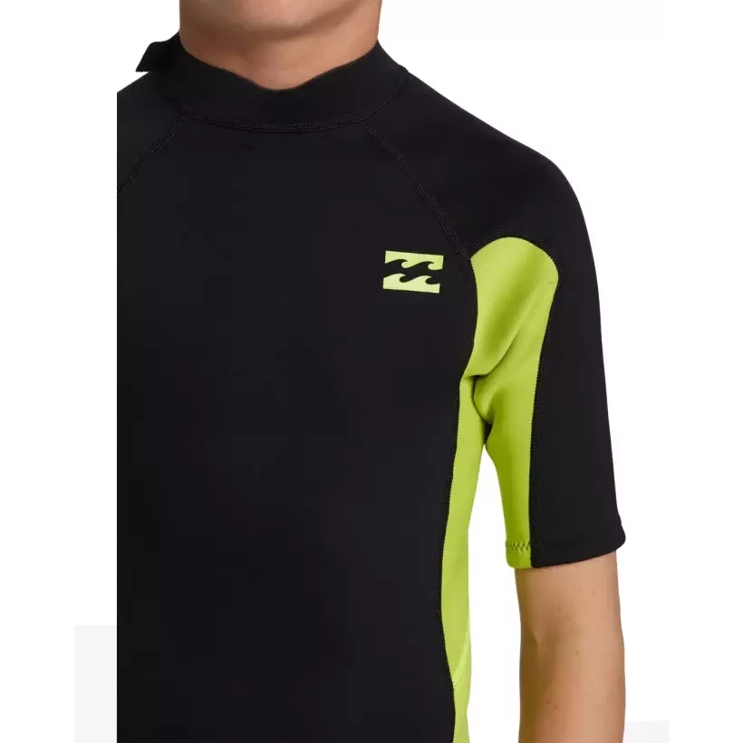 Traje neopreno Billabong Foil 2/2mm Flat Lock Fluro Lime