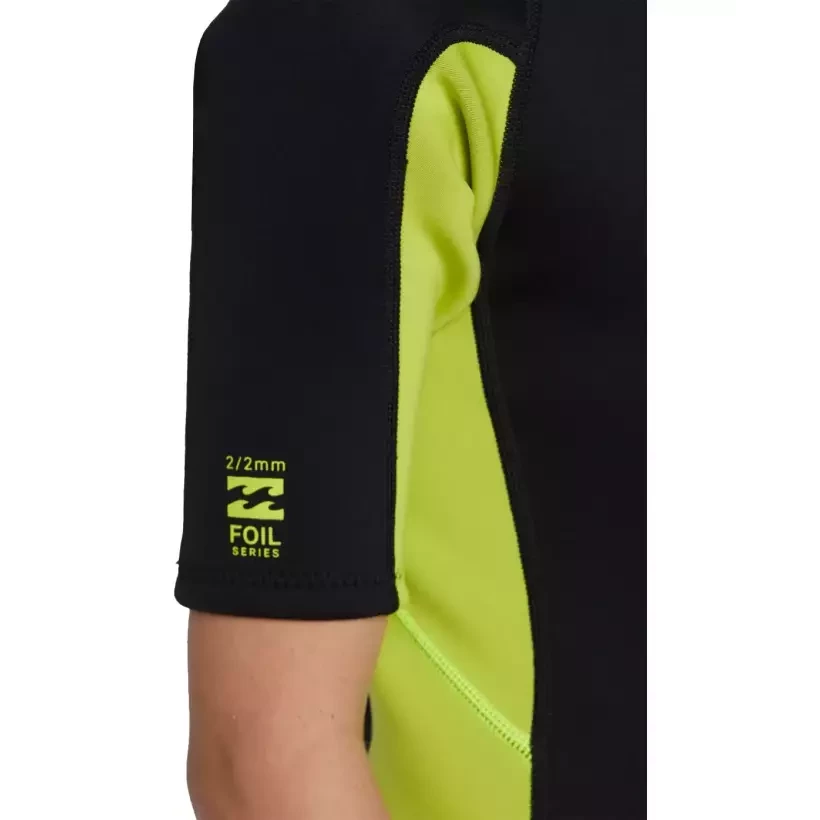 Traje neopreno Billabong Foil 2/2mm Flat Lock Fluro Lime