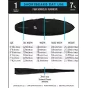 Funda Creatures Shortboard Day Use DT2.0 Slate Blue
