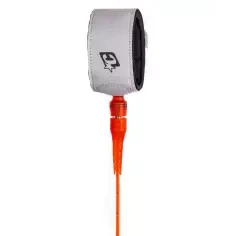 Leash de Surf Creatures SuperLite Lite   Fluro Red Speckle Cement
