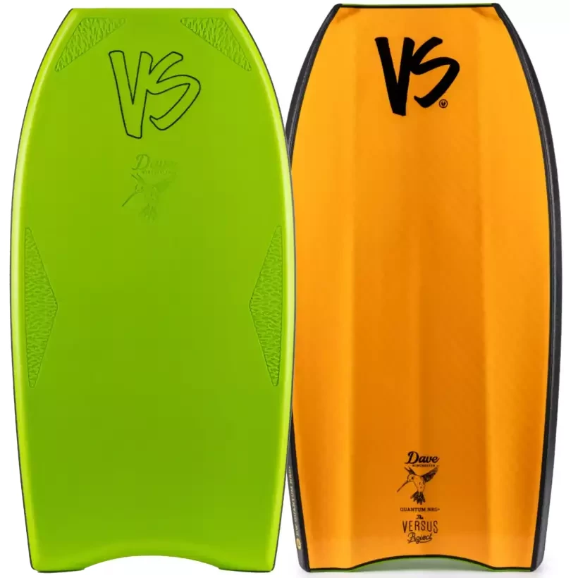 bodyboard Versus Dave Winchester Quantum NRG Griptech Bright Green/Orange