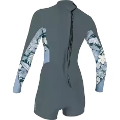 Shortspring ONeill Bahia Womens LS Shde/Palmeno Trop/Fade Denim 2