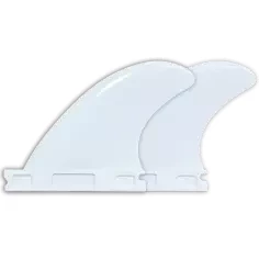 Longboard stabilisator vinnen M-Fins Single Tab White