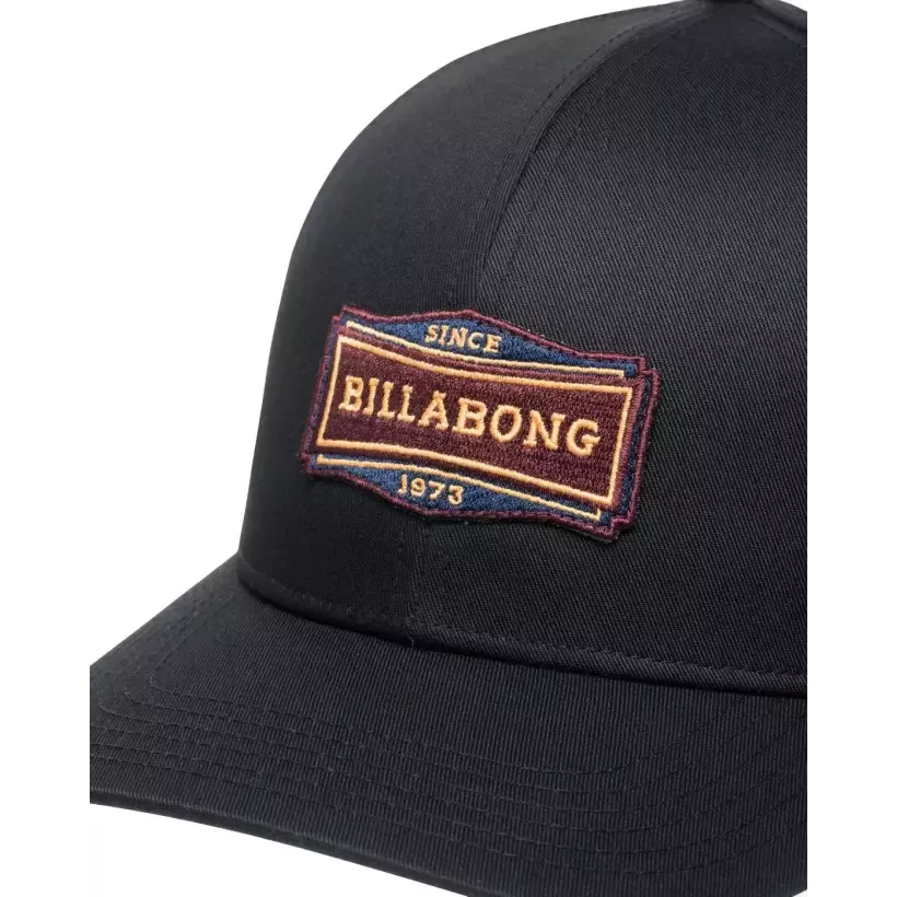 Cap Billabong Across Waves Walled Snapback Black