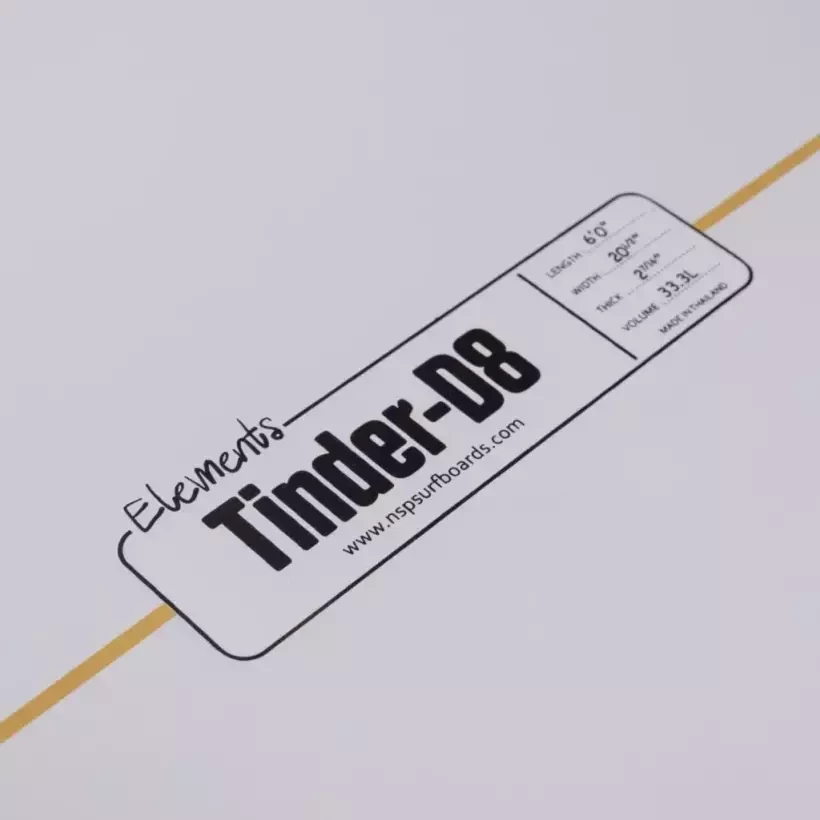 Planche de surf NSP Tinder Element Red