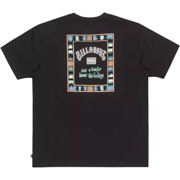 Maglietta Billabong Know The Feeling Black