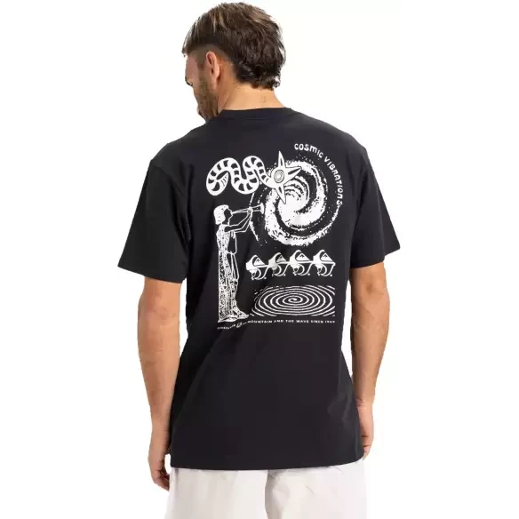 T-shirt Quiksilver Ev Cosmic Vibration black