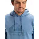 Suéter Quiksilver Comp Logo Coronet Blue