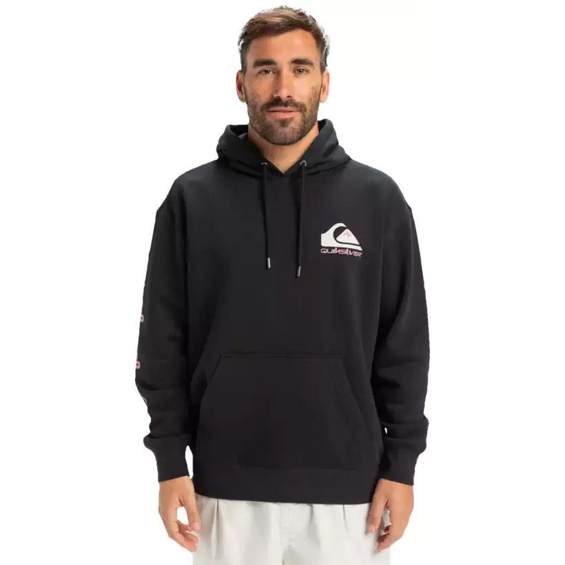 Suéter Quiksilver Omni Logo Black
