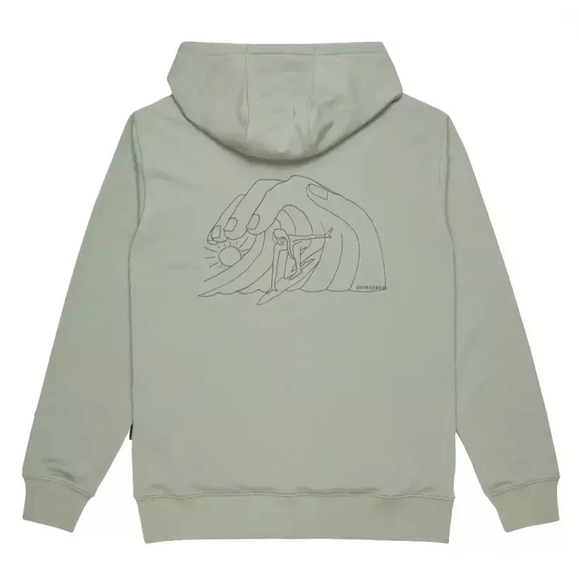 Suéter Quiksilver Graphic Chinois Green