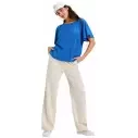 Camisa Roxy Time For Palm Tree Dazzling Blue