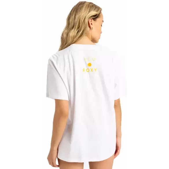 T-Shirt Roxy Atlas Bright White Biarritz