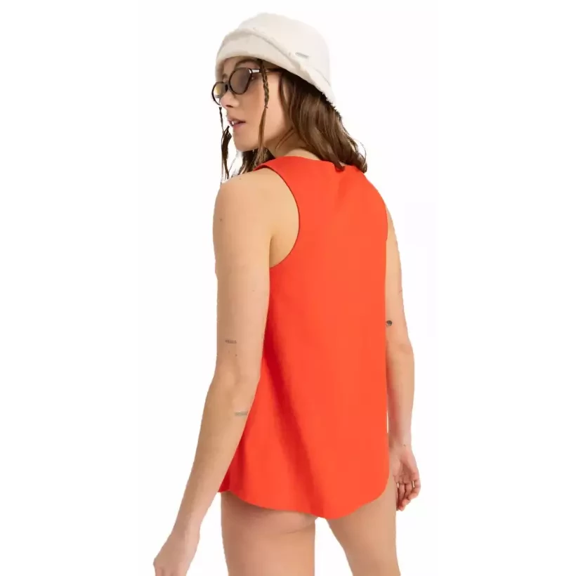 Camisa Roxy Surfclassic Poppy Red