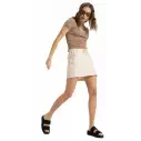 Falda Roxy Surfing Horizon Parchment