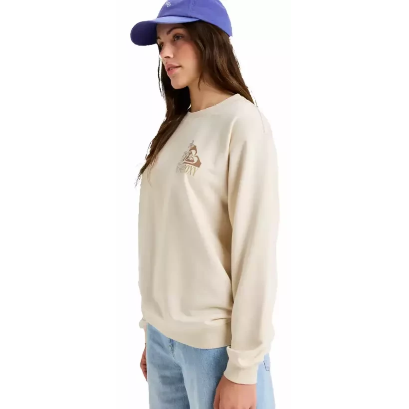 Felpa Roxy Surf Stoked Parchment