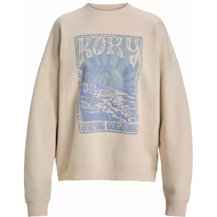 Roxy Lineup Parchment Sweatshirt