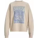 Roxy Lineup Parchment Sweatshirt