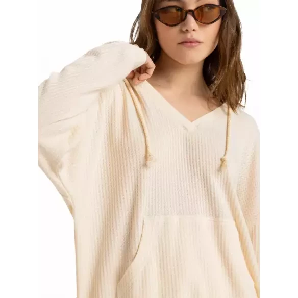 Sudadera Roxy Ocean Drive Parchment