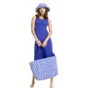 Strandtasche Roxy Crowded Beachfront Dazzling Blue