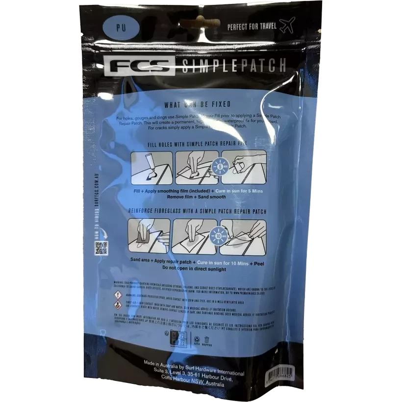 FCS Simple Patch PU Repair Kit
