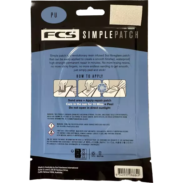 Riparatore FCS Simple Patch PU Regular