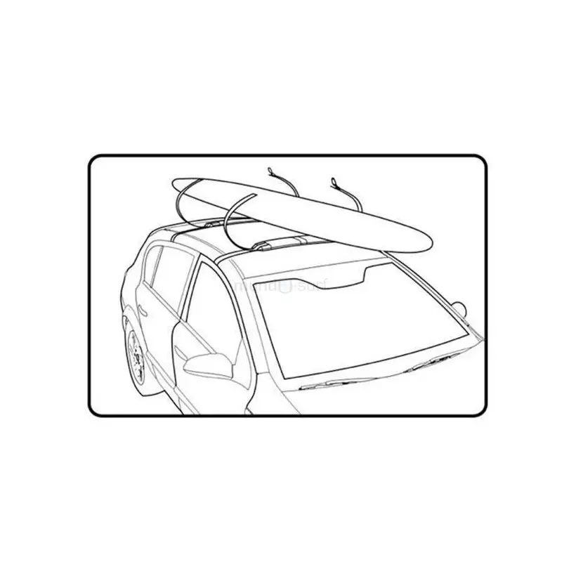 FCS D-Ring Soft Racks SUP