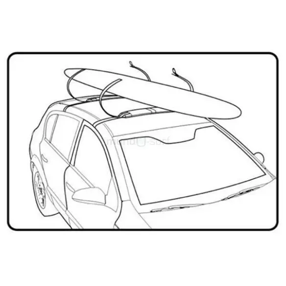 FCS D-Ring Soft Racks SUP