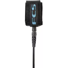 FCS Classic Regular leash Tranquil Blue/Black