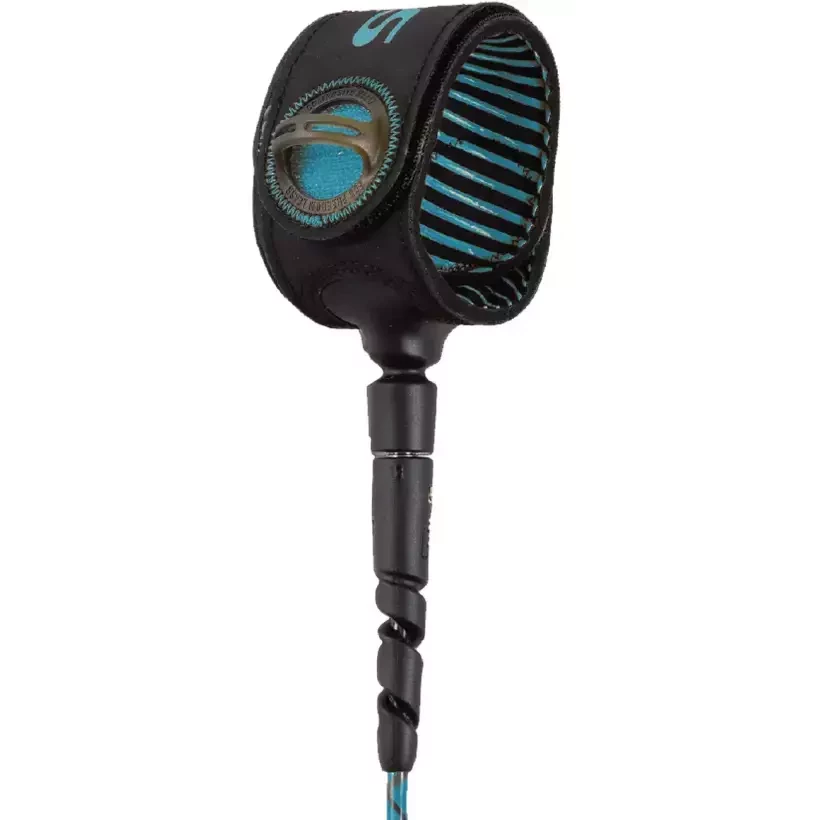 FCS Leash Freedom Comp Helix Tranquil Blue/Black