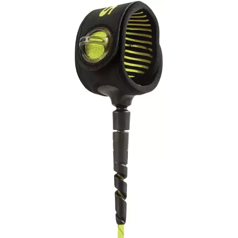FCS Leash Freedom Comp Helix Cyber Lime