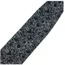 FCS Longboard Stretch Cover Monogram Coal/Lime