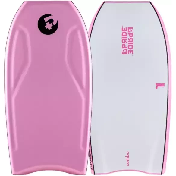 Bodyboard Pride Combo PE HD Recycled Pink/ White