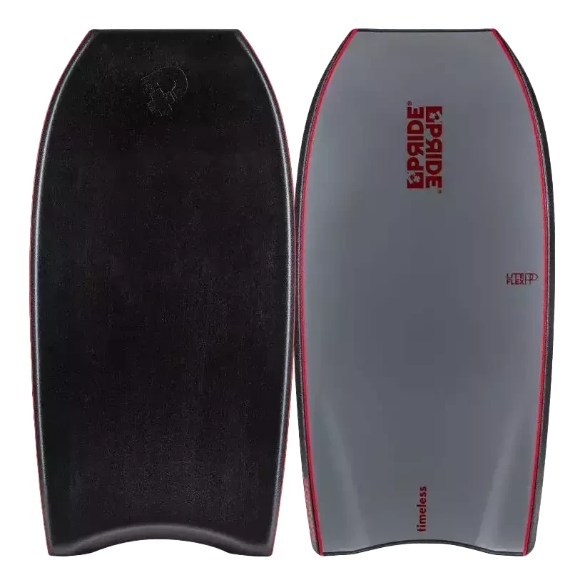 Bodyboard Pride Timeless Liteflex PP + HD Black/ Silver