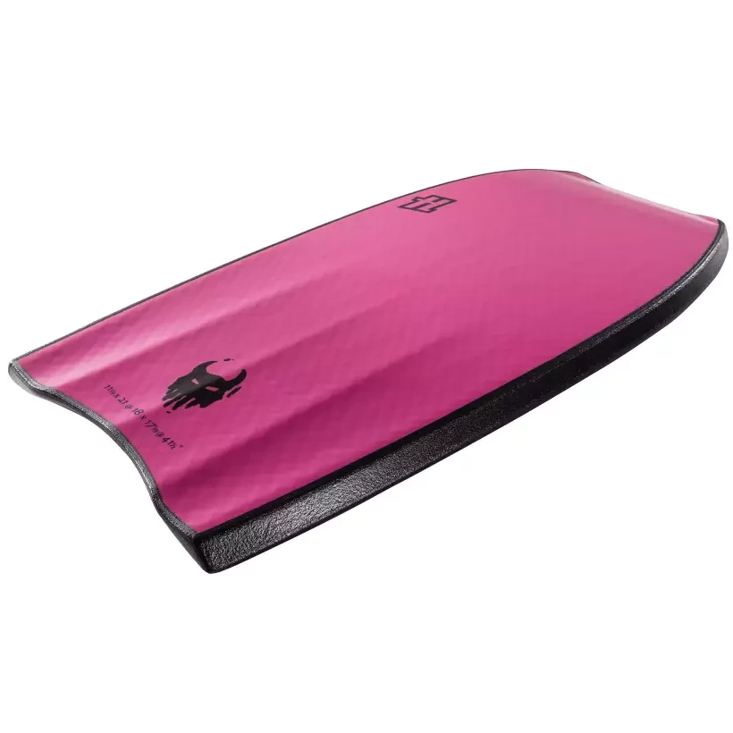 Bodyboard Hardy Shapes Punk Anarchy Mini Quad Kinetic PP Black/Pink