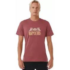 T-Shirt Rip Curl Horizon Apple Butter