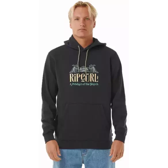 Sudadera Rip Curl Down The Line Washed Black