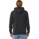 Sweat-shirt Rip Curl Down The Line Washed Black