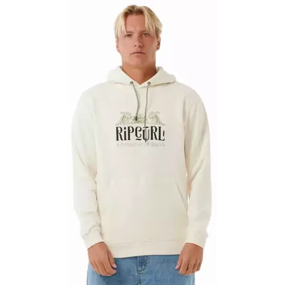 Sweatshirt Rip Curl Down The Line White