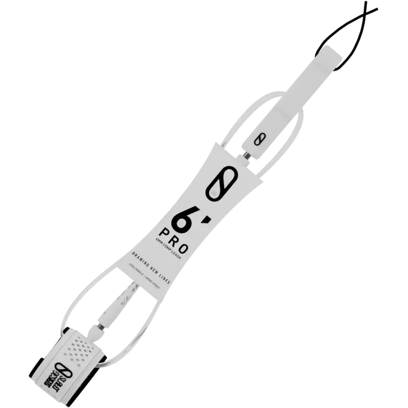 Slater Designs Comp Leash White