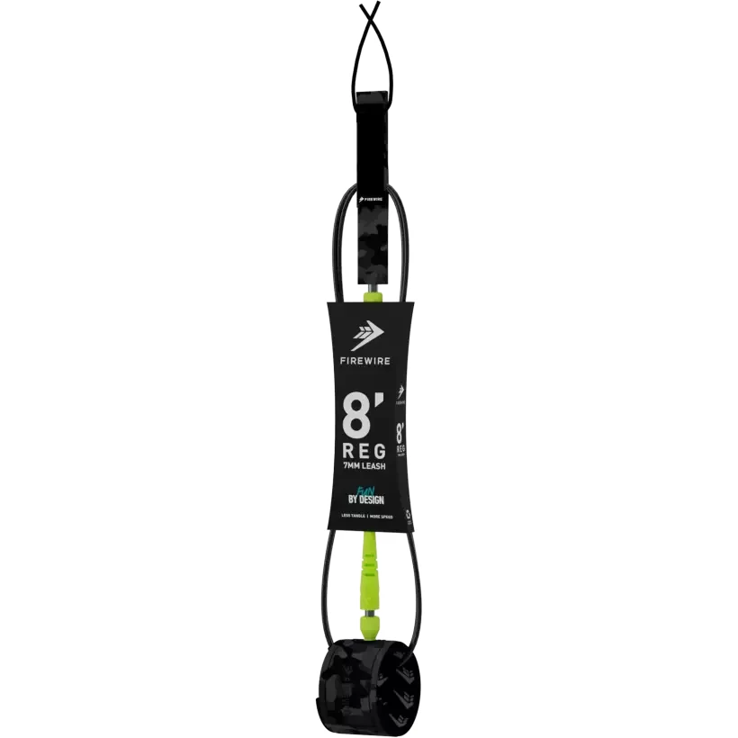 Leash Firewire Regular Black/Yellow