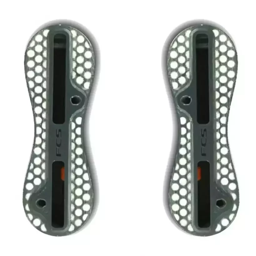 FCSII Fin Plugs Charcoal