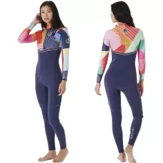 Fato Rip Curl E-Bomb Womens 3/2mm Zip Free Multico