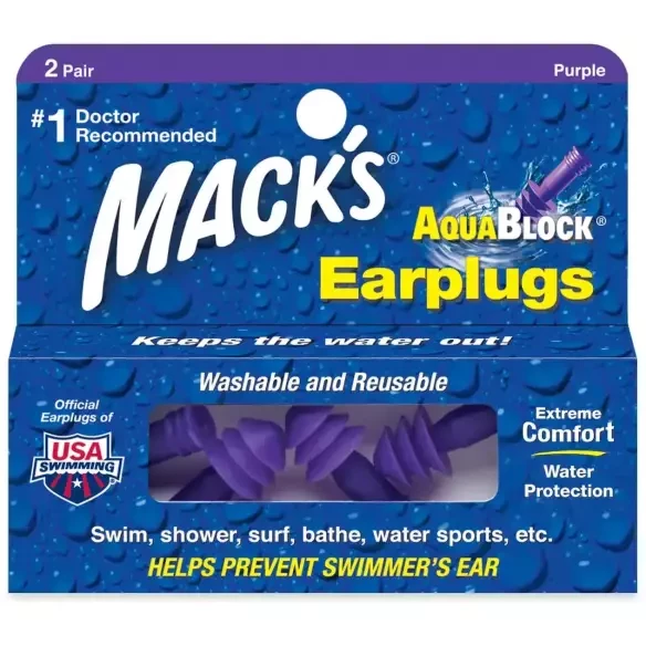 Mack´s AquaBlock Ear plugs  - 2 sets